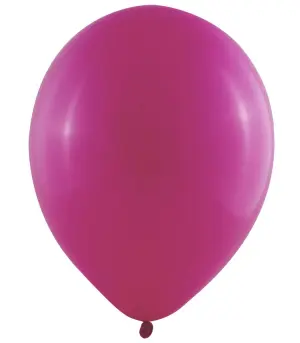 Балони 100 бр. 10" - 25 см 109 стандарт фуксия