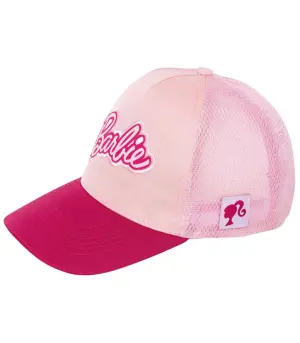 Юношеска шапка с козирка и мрежа barbie 56/58