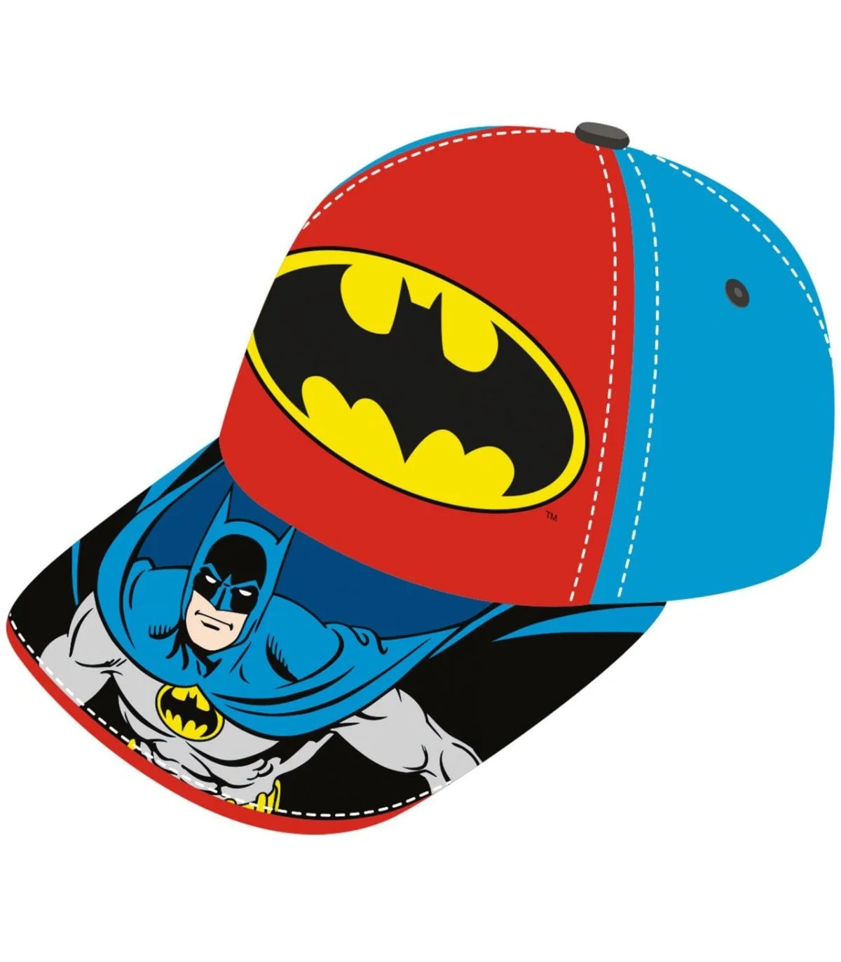 Детска шапка с козирка batman 2 цвята 51/54 - Черен