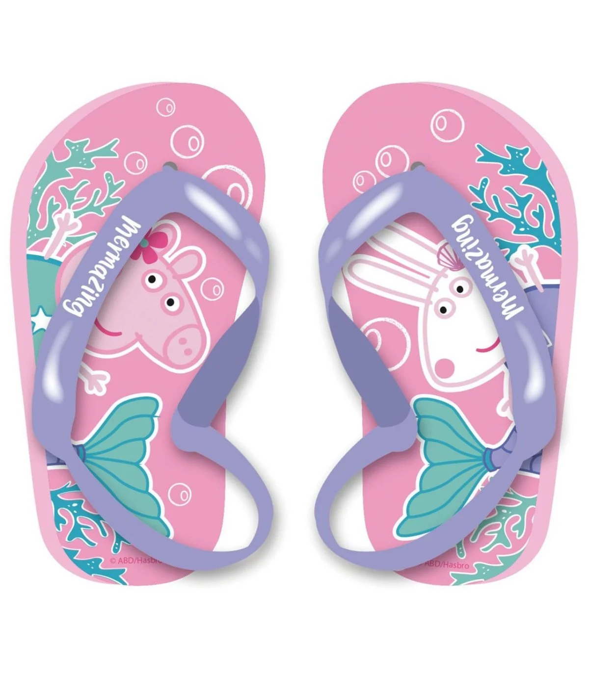 Детски джапанки с ластик peppa pig 22-28 - Серия