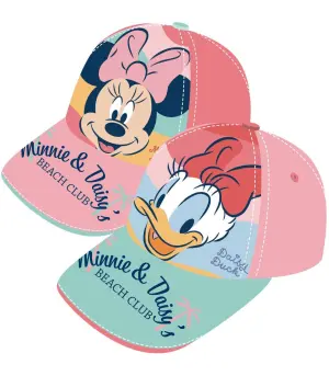 Детска шапка с козирка minnie & daisy 2 цвята 48/51 - Произволен/микс