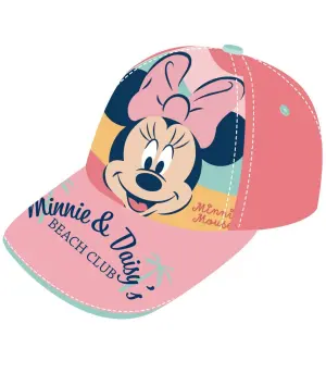 Детска шапка с козирка minnie & daisy 2 цвята 48/51 - Розов
