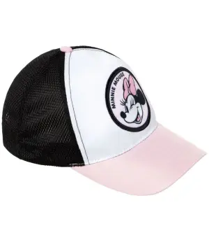 Детска шапка с козирка и мрежа minnie mouse 51/54
