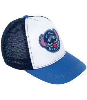 Детска шапка с козирка и мрежа stitch 51/54