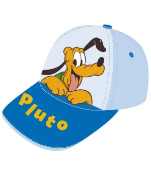 Бебешка шапка с козирка donald/pluto 44/46 - Тъмносин