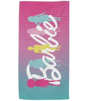 Детска плажна кърпа barbie 70*140