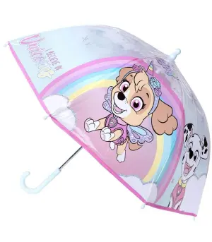 Детски чадър механичен poe paw patrol skye