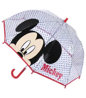 Детски чадър механичен poe mickey