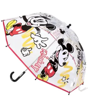 Детски чадър механичен poe mickey
