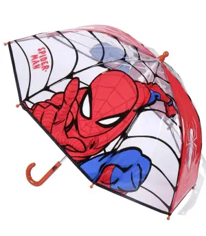 Детски чадър механичен poe spider-man