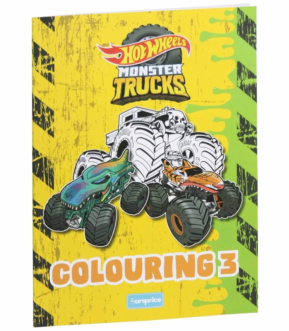 Книжка за оцветяване 32 стр. monster truck 4 вида - 3