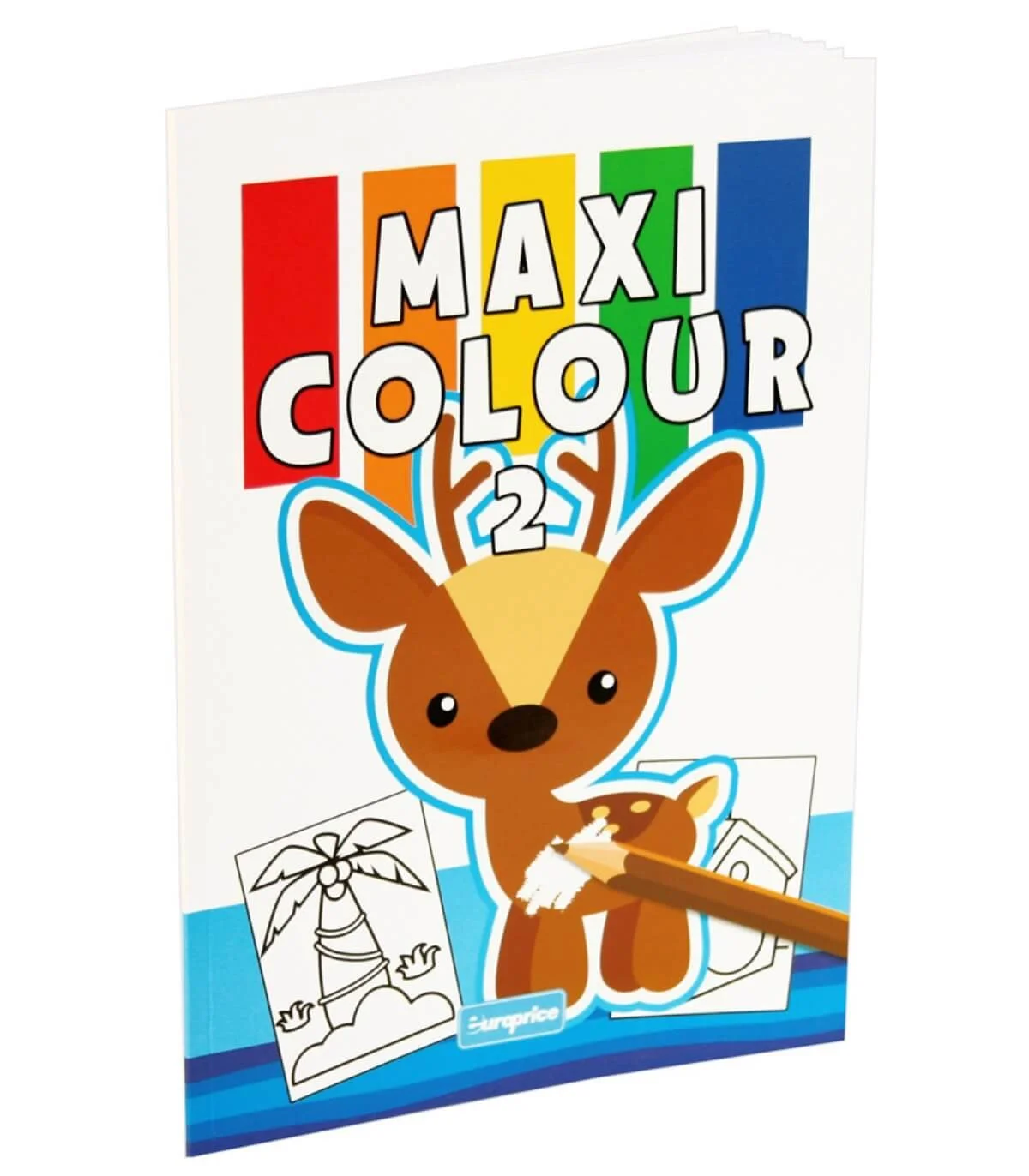 Книжка за оцветяване 32 стр. maxi colour 4 вида - 2