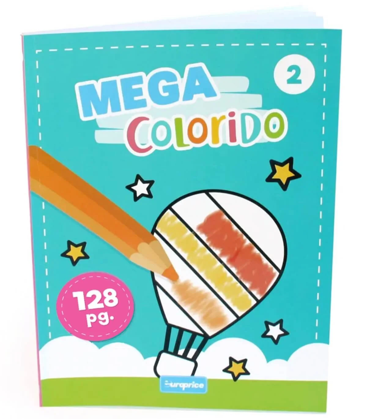 Книжка за оцветяване 128 стр. mega colorido 4 вида - 2