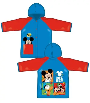 Детски дъждобран PVC mickey 2-6 год. - Изберете размер