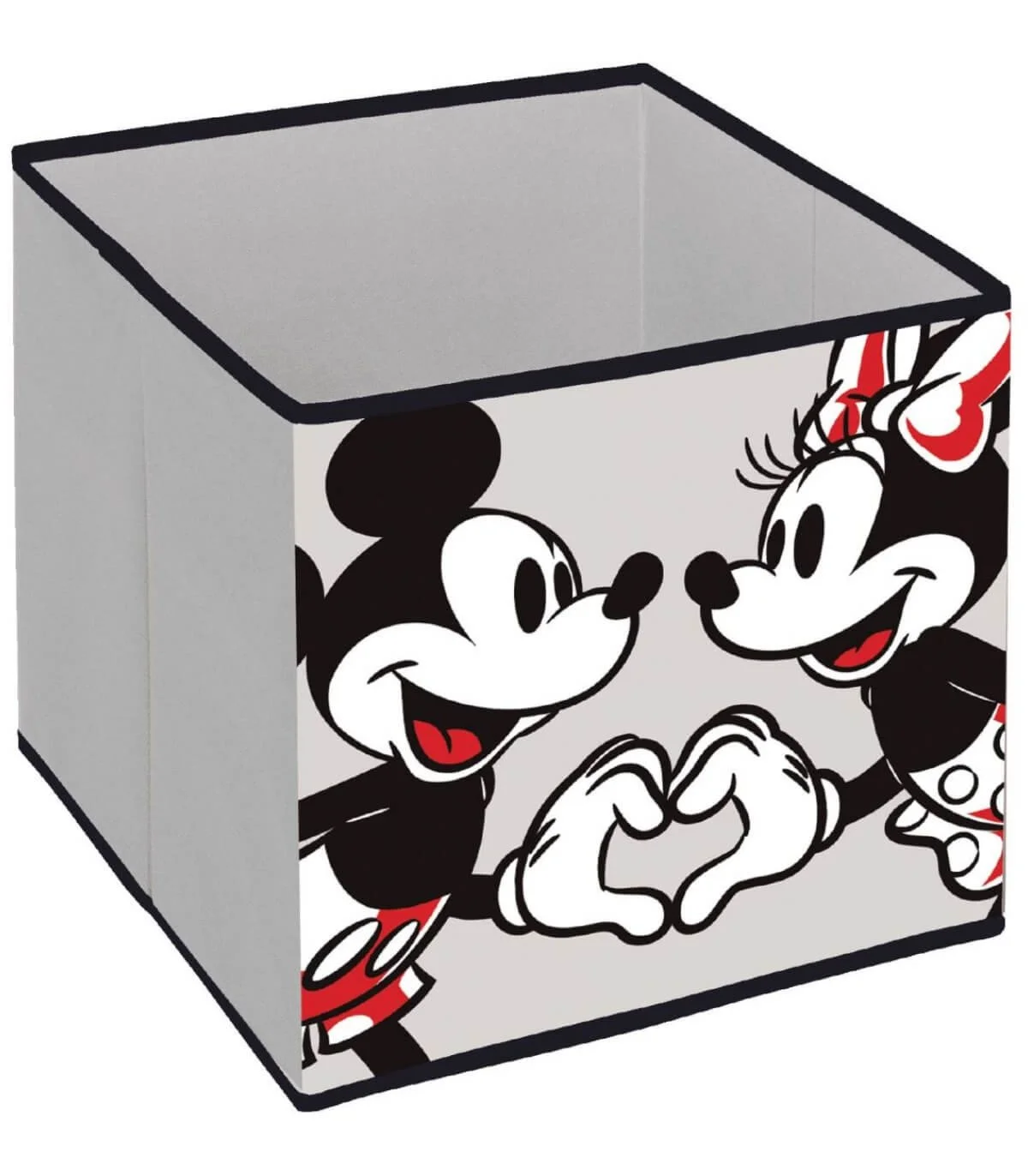 Кутия за играчки minnie черно 31х31х31