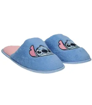 Детски домашни чехли с бродерия stitch 30-37 - 34/35