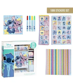 Стикери 1000 бр. комплект в кутия stitch