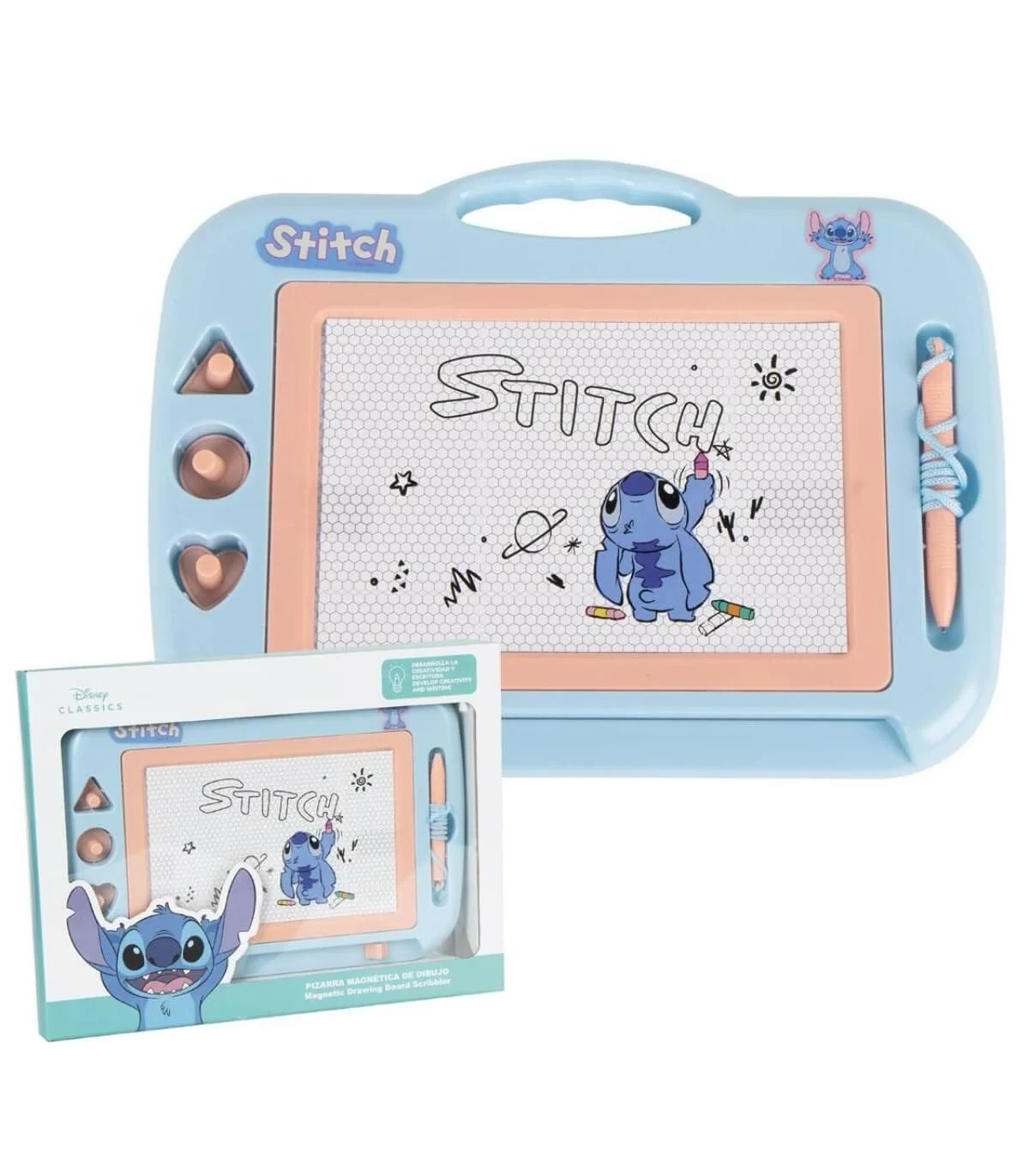 Магнитна дъска за рисуване и писане в кутия stitch