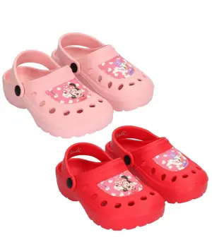Детски чехли крокс minnie 2 цвята 24-31 - Червен, 30/31