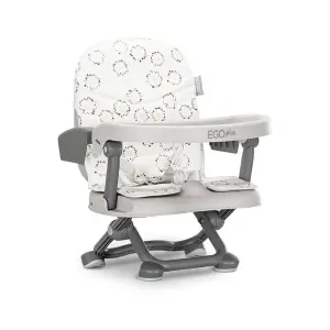 СТОЛ ЗА ХРАНЕНЕ EGO PLUS 2в1 WHITE FLUFF  ЕКО КОЖА