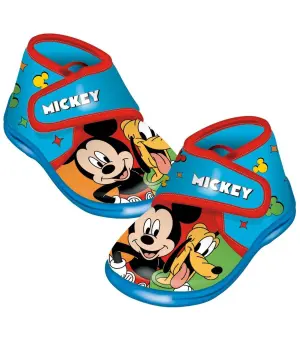 Детски домашни пантофи затворени mickey 22-27 - 22