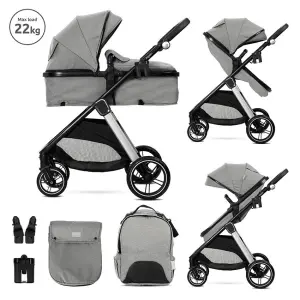 Д.КОЛИЧКА ASPEN GREY 2в1 до 22кг с трансформираща