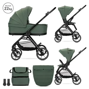 Д.КОЛИЧКА VENICE GREEN 2в1 до 22 кг с кош за новор
