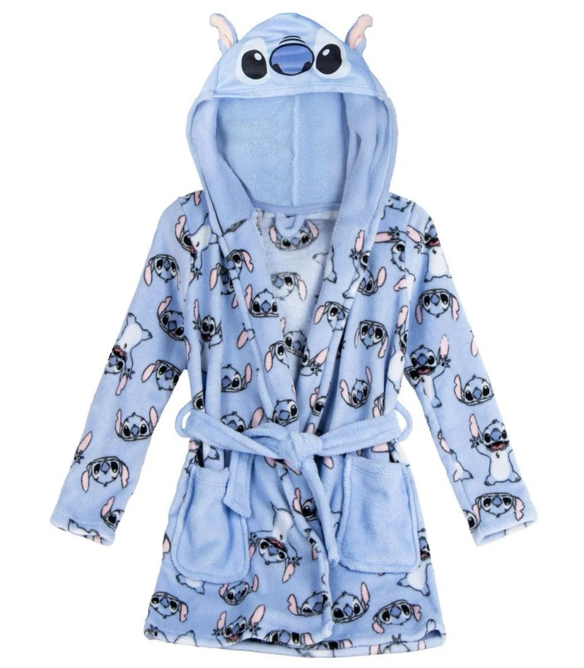 Детски халат за баня 6-14 год. stitch - 8 год. (128 см)