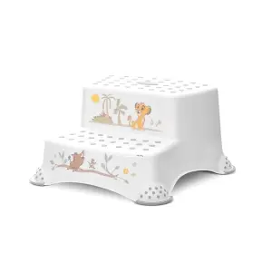 ДВОЙНО СТЪПАЛО ЗА БАНЯ КРАЛСКИ ЛЪВ WHITE