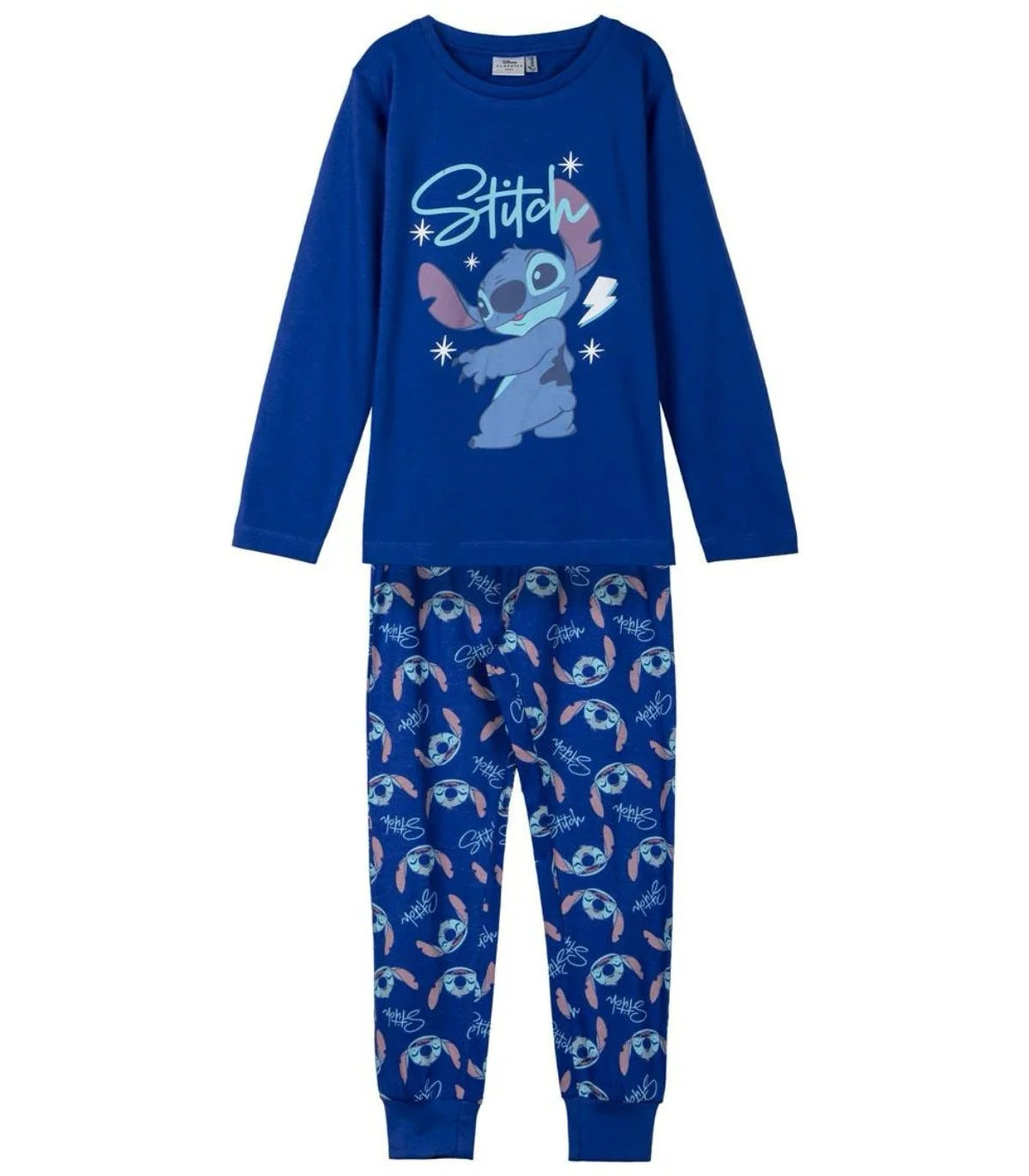Зимна детска пижама 6-14 год. stitch момче - 10 год.