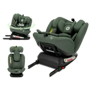 СТОЛ ЗА КОЛА CAPELLA GREEN i-Size 40-150 CM ISOFIX