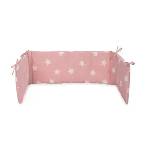 ОБИКОЛНИК МАЛЪК LORELLI РАНФОРС PALE BLUSH ЗВЕЗДИ