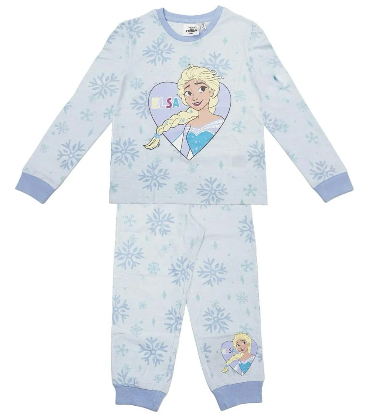 Зимна детска пижама 3-8 год. frozen - Изберете размер