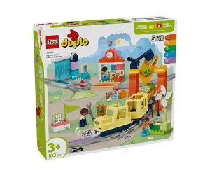 LEGO® DUPLO 10428 - Голям влак за взаимодействия