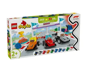 LEGO® DUPLO 10445 - Отбор състезателни коли F1® и шофьори