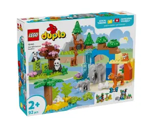 LEGO® DUPLO 10446 - Семействата на дивите животни „3 в 1“
