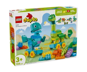 LEGO® DUPLO® 10451 - Динозаври на колела „3 в 1“