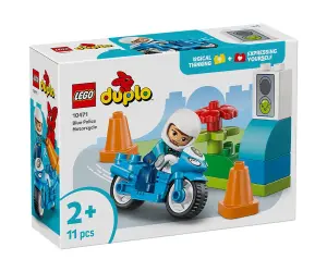 LEGO® DUPLO 10471 - Син полицейски мотоциклет