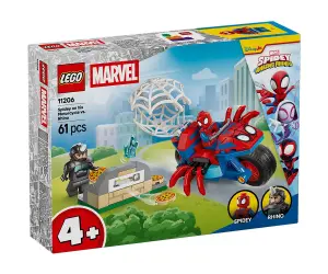 LEGO® Spidey 11206 - Спайди на мотоциклет срещу носорога