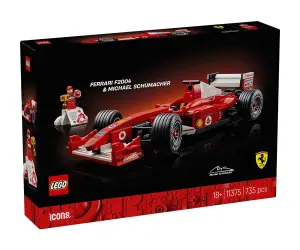 LEGO® Icons 11375 - Ferrari F2004 и Michael Schumacher