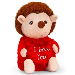 Keel Toys, Таралеж със сърце I love you, плюшена играчка, 20 см