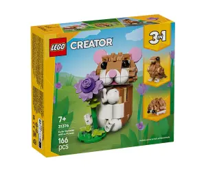 LEGO® Creator 31376 - Сладък хамстер с цвете