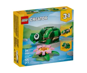 LEGO® Creator 31377 - Костенурка с цвят на водна лилия