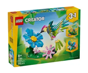 LEGO® Creator 31384 - Диви животни: цветно колибри