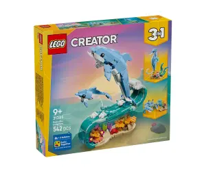 LEGO® Creator 31385 - Морски животни: красиви делфини