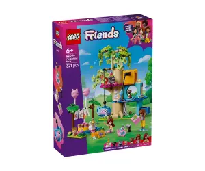 LEGO® Friends 42666 - Котешко парти за рожден ден и дървесна къща
