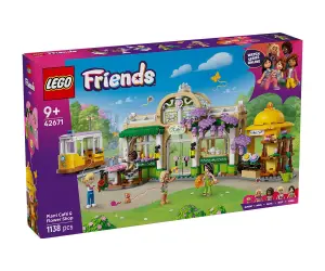 LEGO® Friends 42671 - Градинско кафене и магазин за цветя