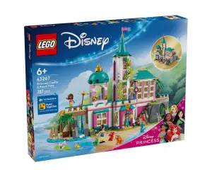 LEGO® Disney Princess 43267 - Замъкът на принцесите и кралските домашни любимци