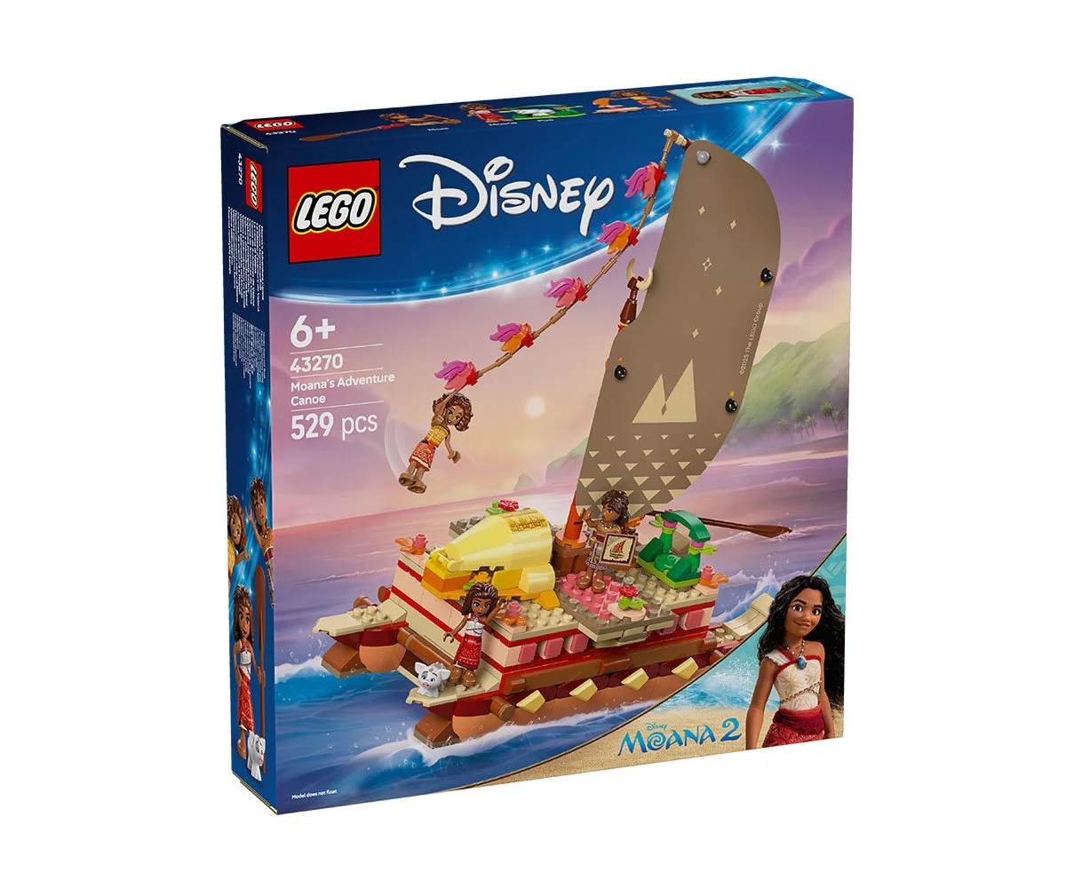 LEGO® Disney 43270 - Приключенското кану на Ваяна