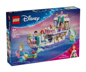 LEGO® Disney Princess 43299 - Лодка за кралската сватба на Ариел